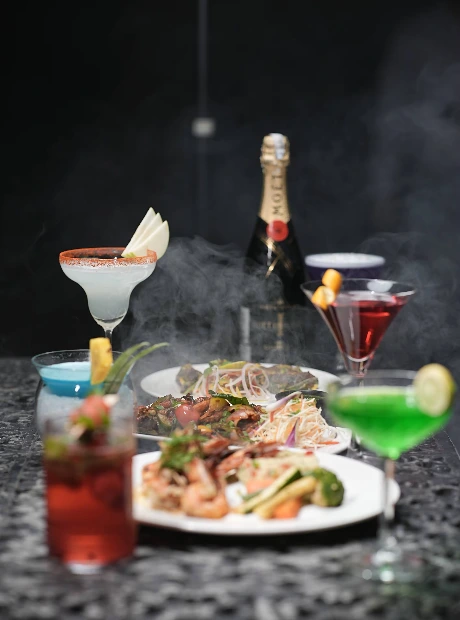 rooftop dinner