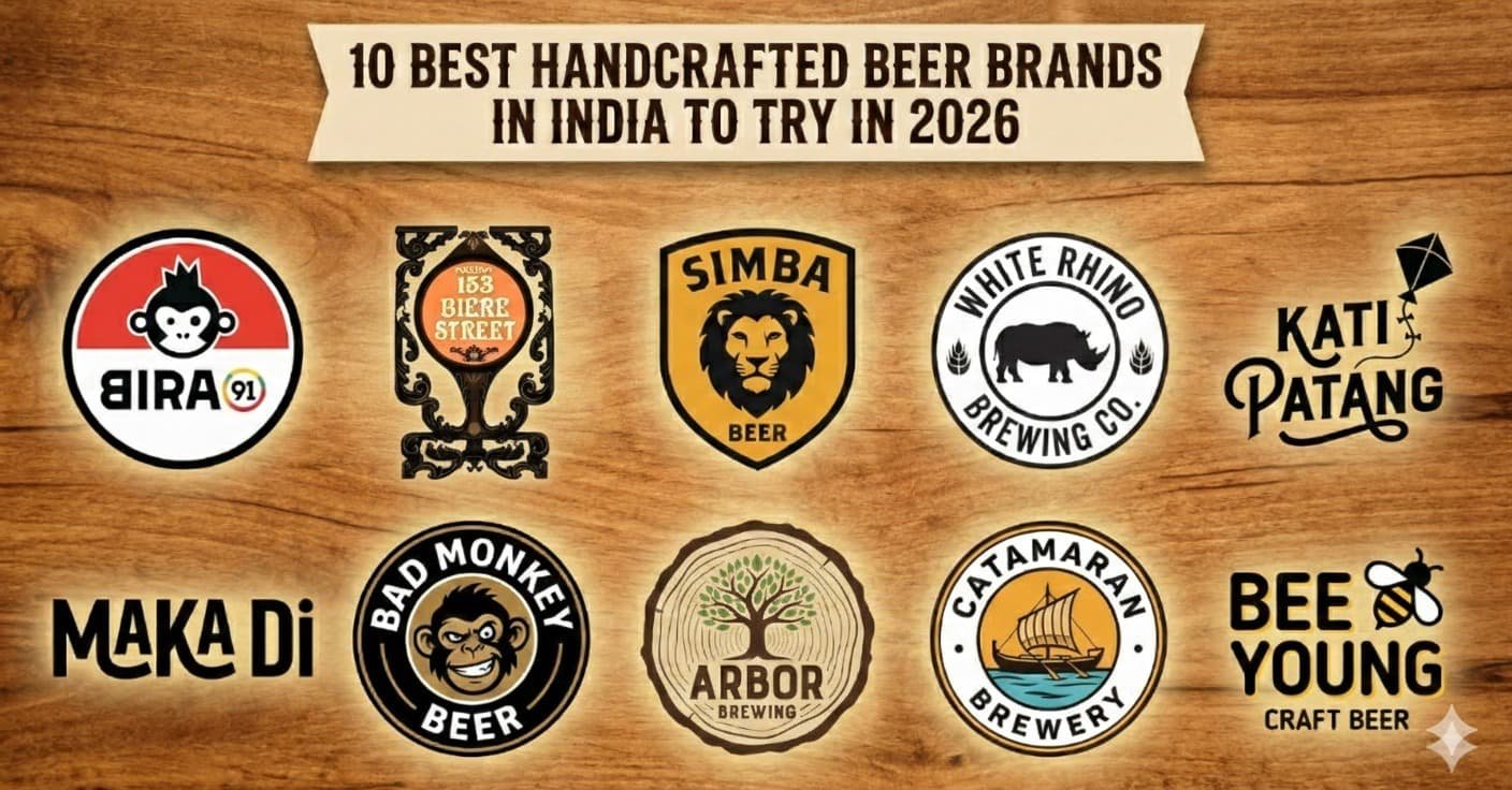 10 Best Handcrafted Beers Brands in India to Try in 2026