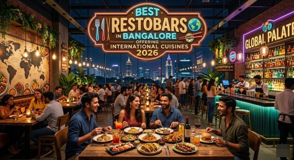Best Restobars in Bangalore Offering International Cuisines 2026