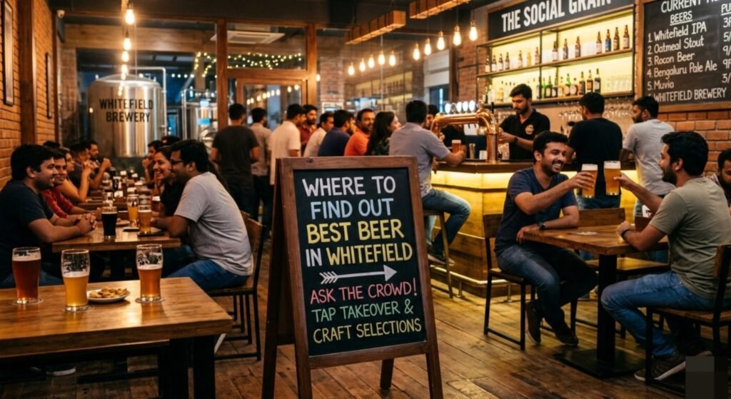 Where to Find Out Best Beer in Whitefield