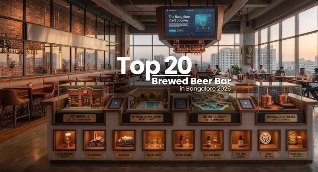 Top 20 Brewed Beer Bars in Bangalore 2026