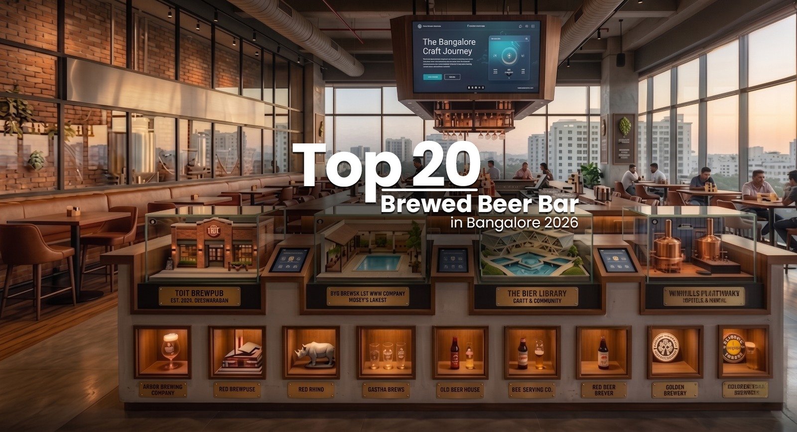 Top 20 Brewed Beer Bars in Bangalore 2026